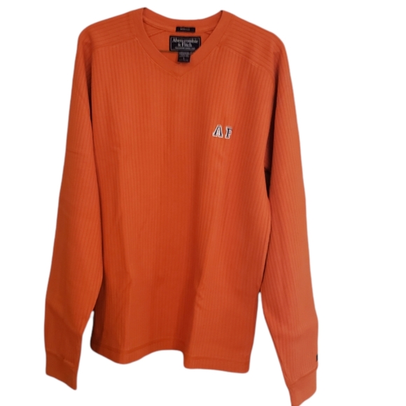 Abercrombie & Fitch Other - Abercrombie & Fitch Men's XL Long Sleeve Orange Shirt